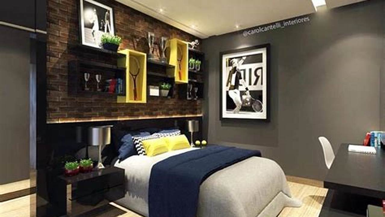 Temukan 10 Inspirasi Desain Kamar Laki-Laki yang Menawan