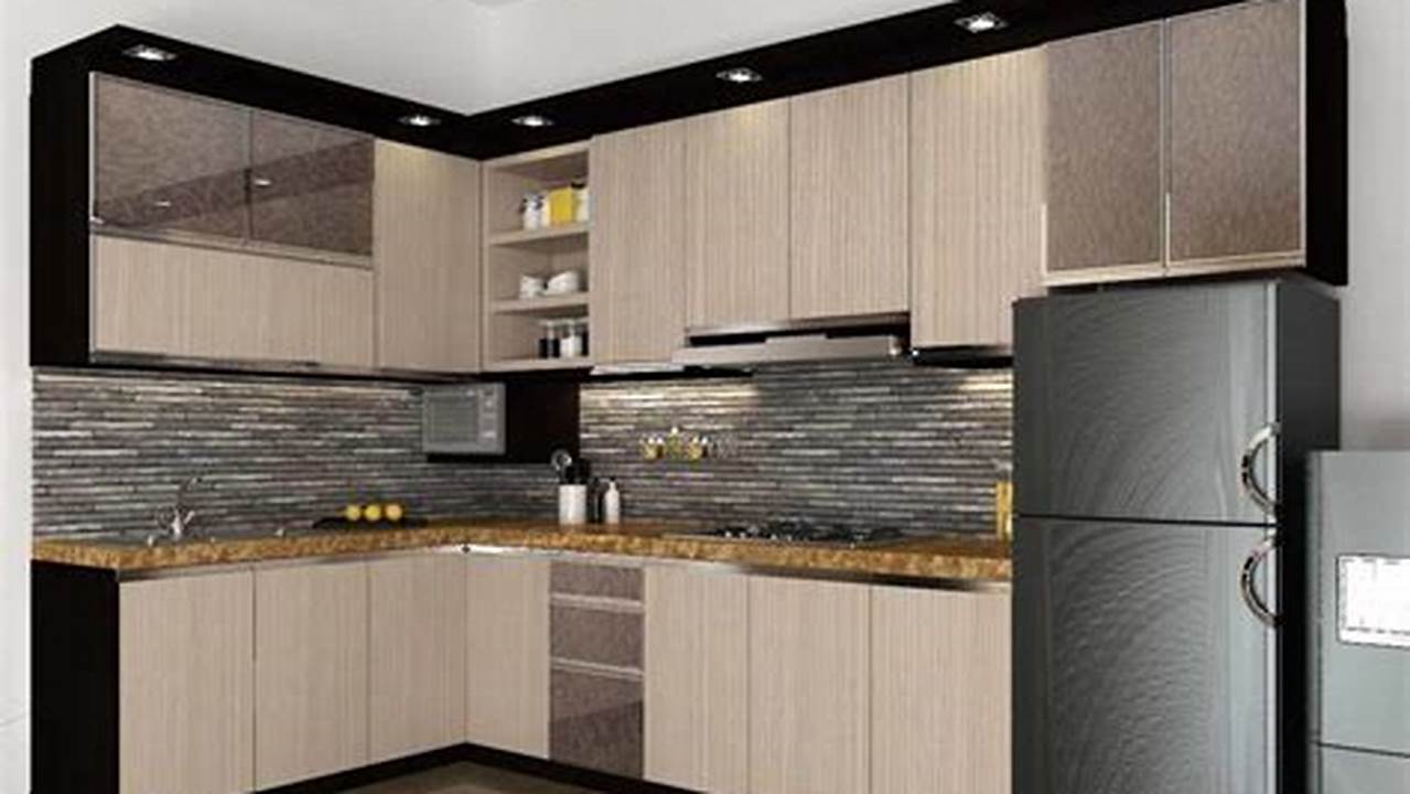10 Inspirasi Desain Dapur Kitchen Set Aluminium yang Estetik